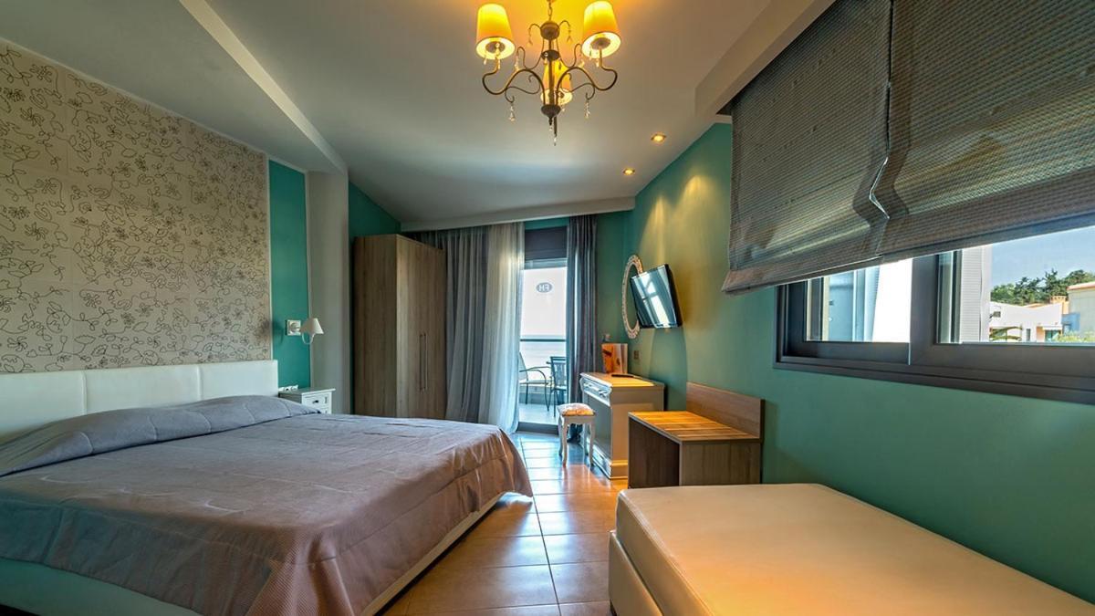 Tridente Mare Apart Hotel Pefkochori Eksteriør billede
