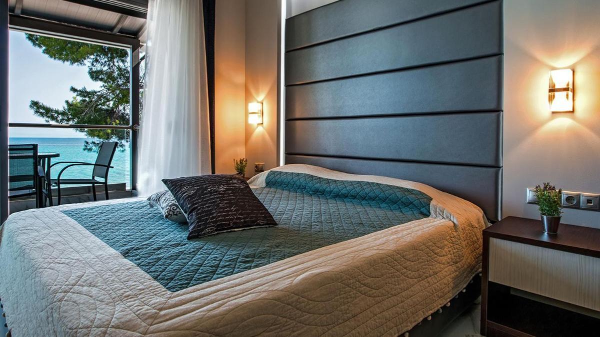 Tridente Mare Apart Hotel Pefkochori Eksteriør billede