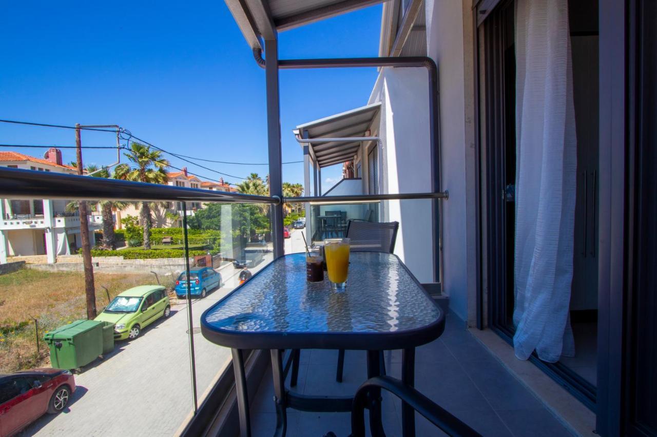 Tridente Mare Apart Hotel Pefkochori Eksteriør billede
