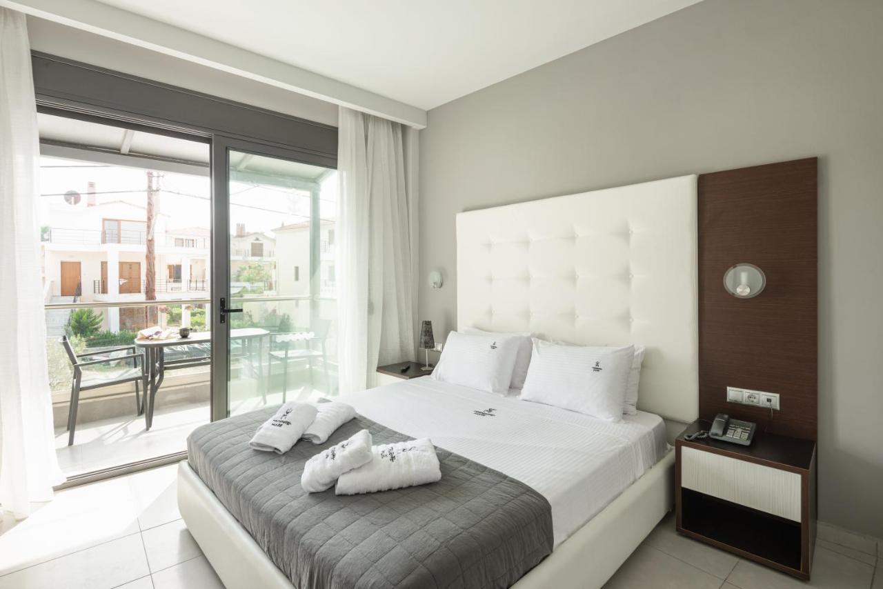 Tridente Mare Apart Hotel Pefkochori Eksteriør billede