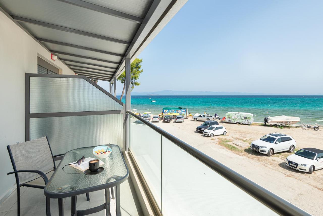 Tridente Mare Apart Hotel Pefkochori Eksteriør billede