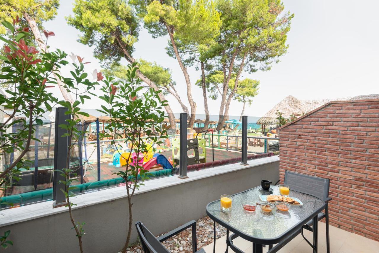 Tridente Mare Apart Hotel Pefkochori Eksteriør billede