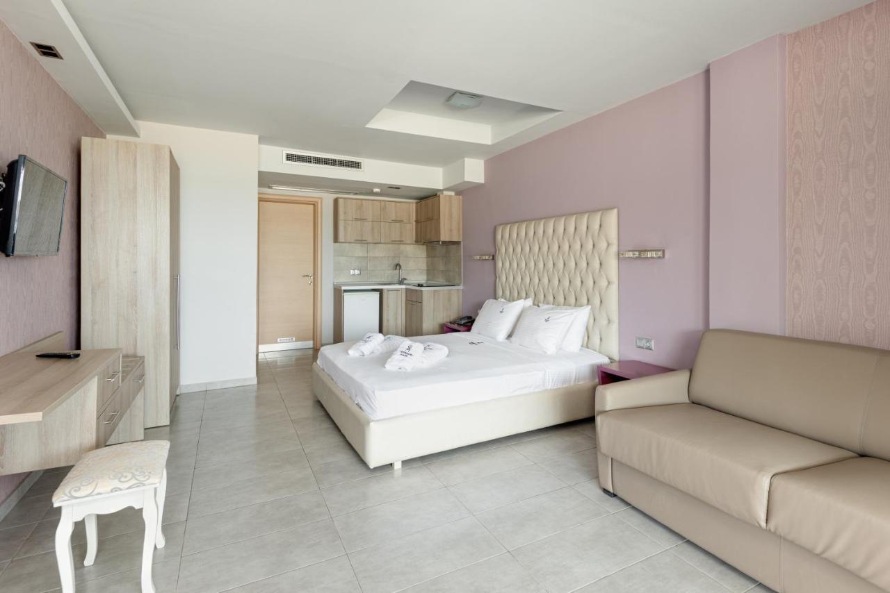 Tridente Mare Apart Hotel Pefkochori Eksteriør billede