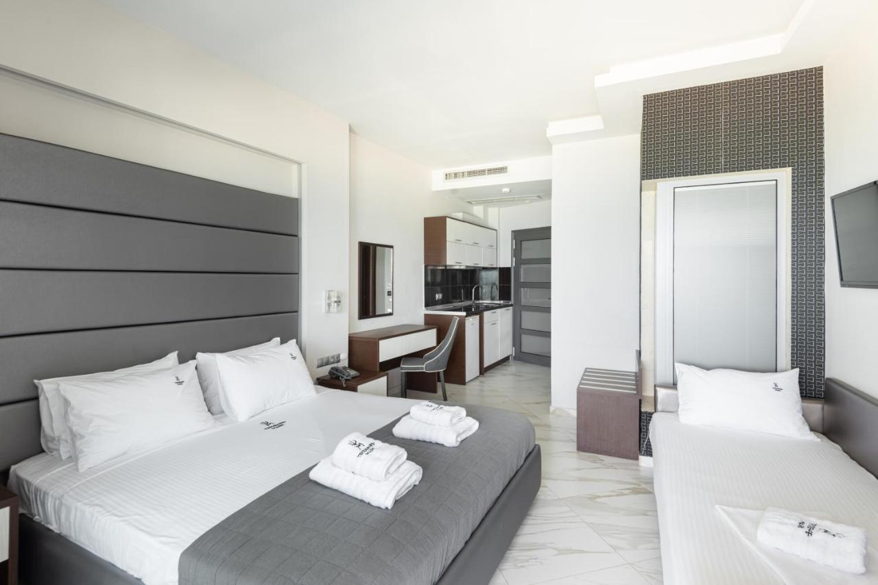 Tridente Mare Apart Hotel Pefkochori Eksteriør billede