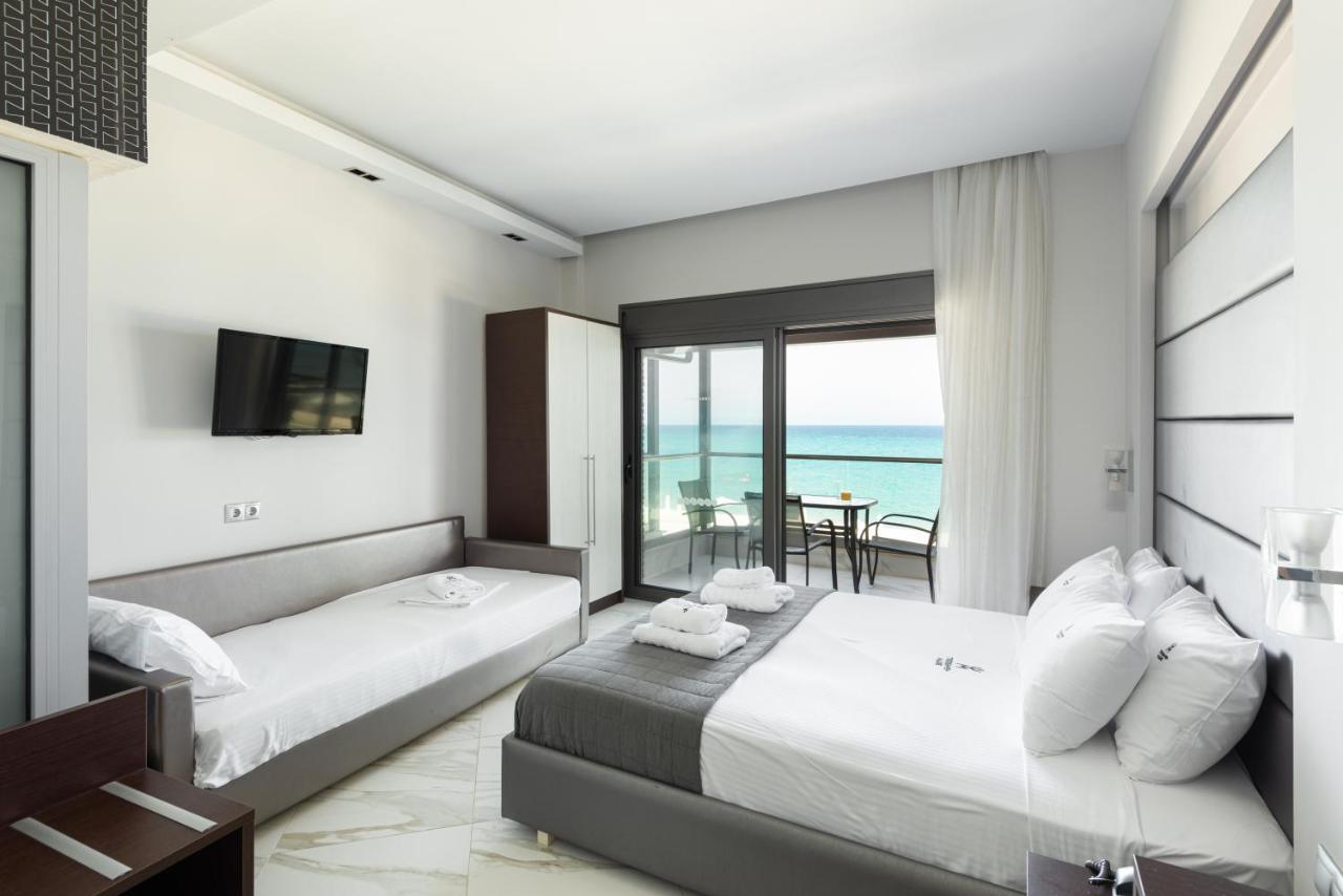 Tridente Mare Apart Hotel Pefkochori Eksteriør billede