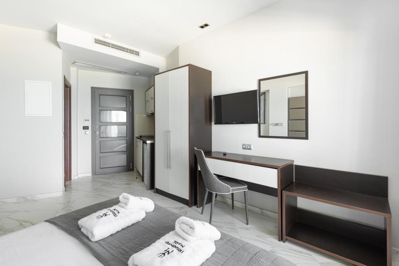Tridente Mare Apart Hotel Pefkochori Eksteriør billede